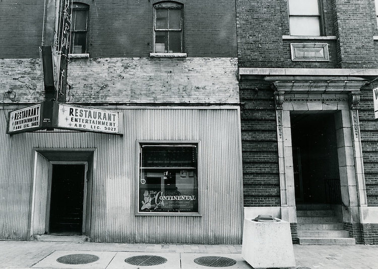 The New Continental Restaurant, 1950s