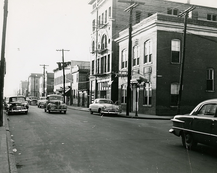 Brambleton Avenue at Lincoln Street, 1950s