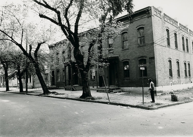 Corner of Landing St & Bute St., 1950s