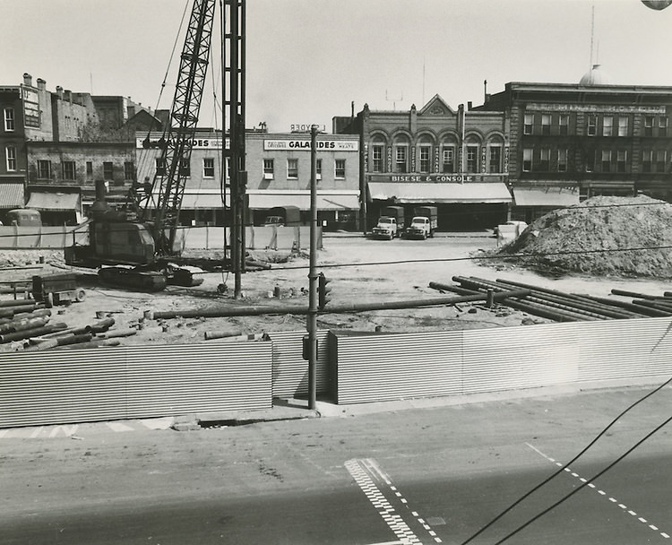 Construction Site. Bisese & Console, 1950s