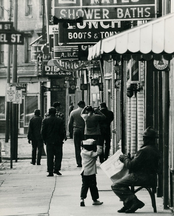 Downtown South, Norfolk, 1958 Spring