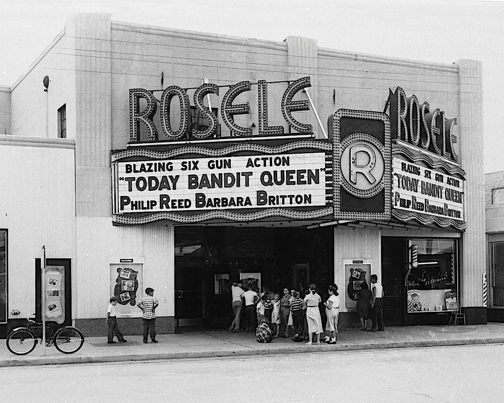 Roselle Theater Today Bandit Queen, 1951