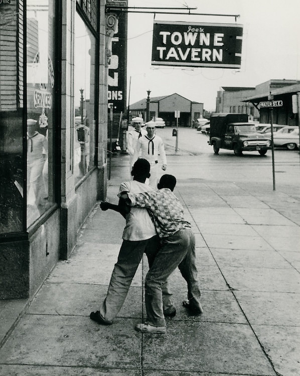 Downtown, Norfolk, 1958