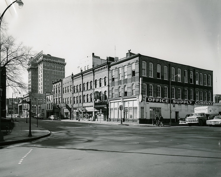 Site of Kirn Memorial Library, 1959