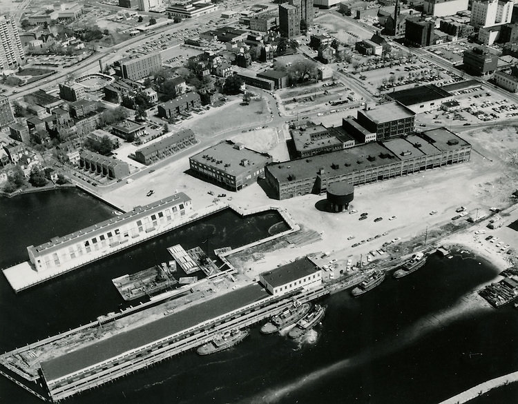 Downtown West.Freemason Harbor, 1960s