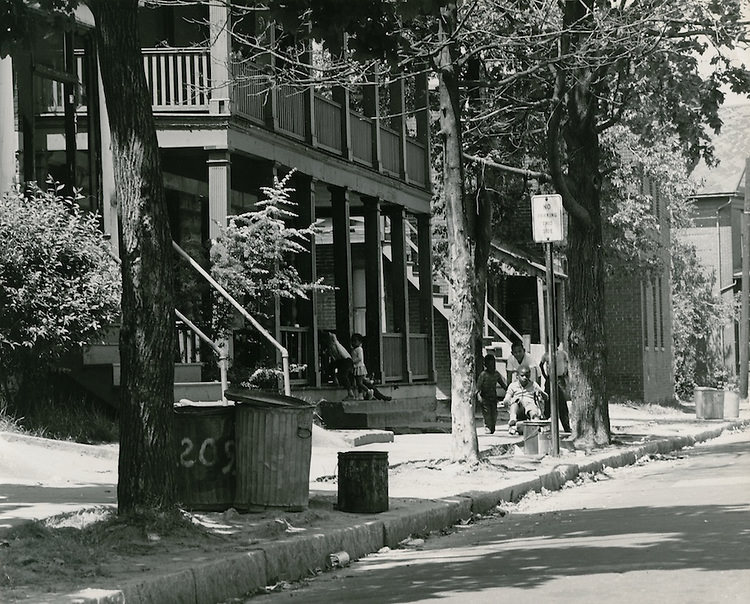 E Ghent North R-55.Homes on south side of 13th Street between Omohundro and Llewellyn, 1968