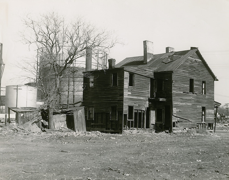 Site of Young Park - 752 low-rent unit, 1960s