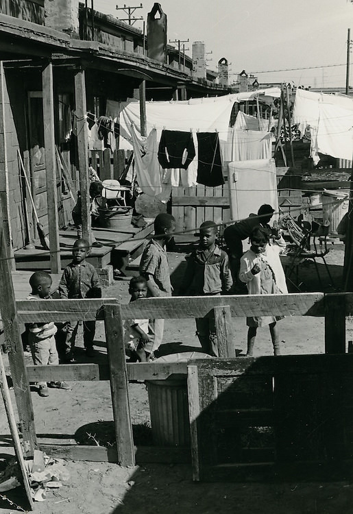 Shot of backyard between Halifax & Chesterfield, 1966