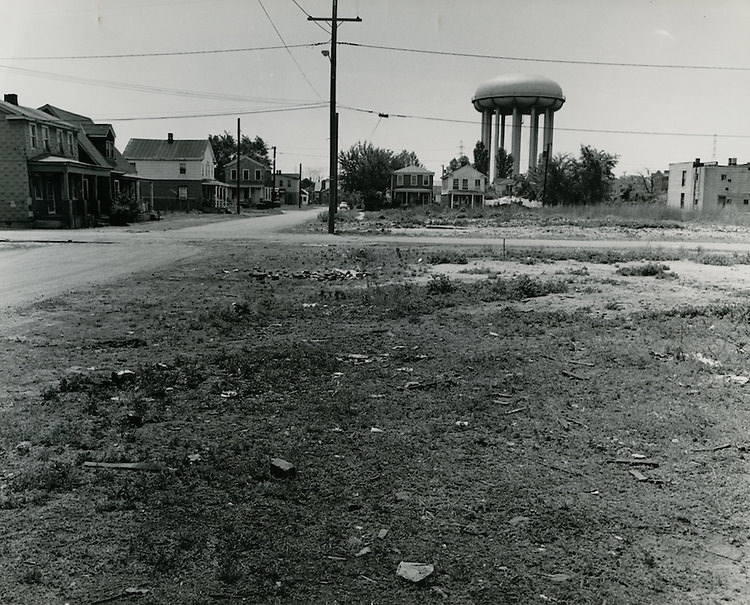 May 20..Redevelopment...Bell-Diamond (A-1-3)..Corner of Middleses Street and Fluvanna Street, 1960s