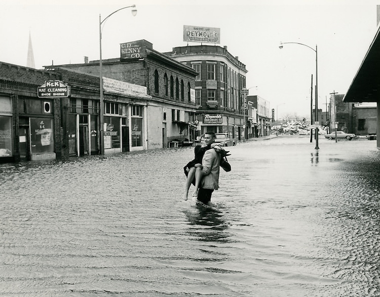 1962 Norfolk Flooding - March 08, 1962