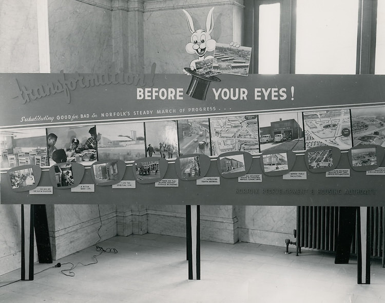 City Hall exhibit - 1964