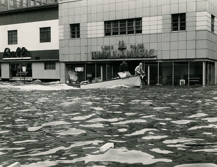 Levy Page Temple of Music - Flooding - March 08, 1962