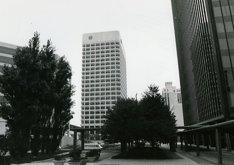 Downtown financial district - 1960s