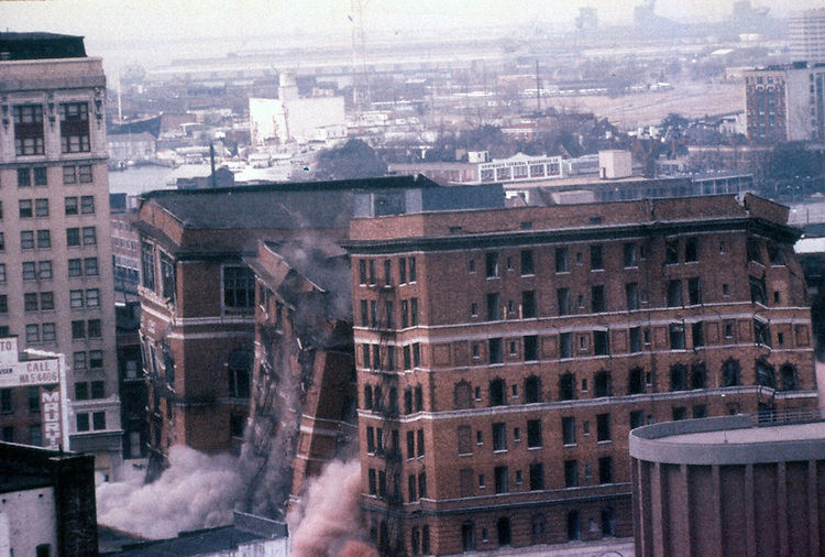 Monticelo Hotel Demolition, July 04, 1976