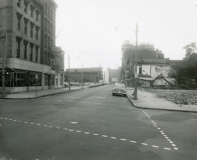Main Street looking West. July 28, 1961