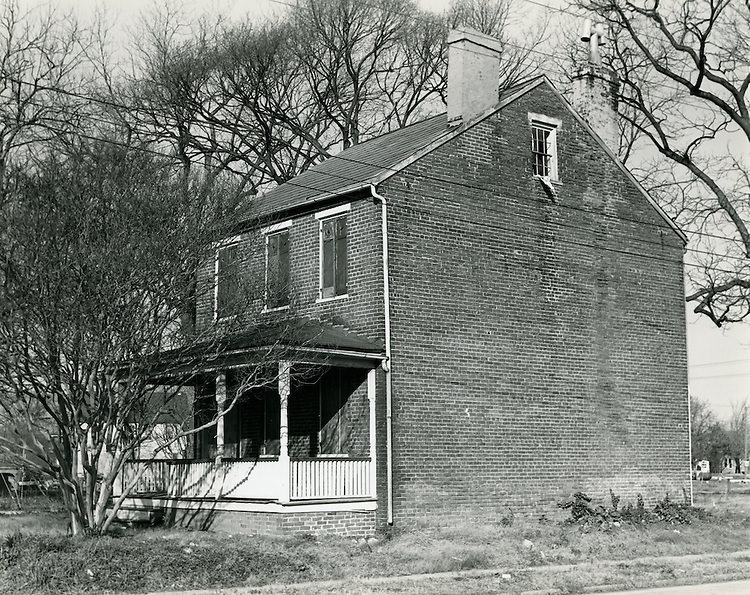 Grandy House before relocating from East Gent, 1970s