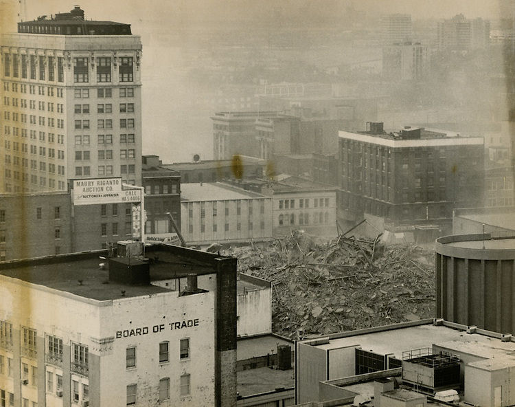 Monticello Hotel Demolition, 1970s