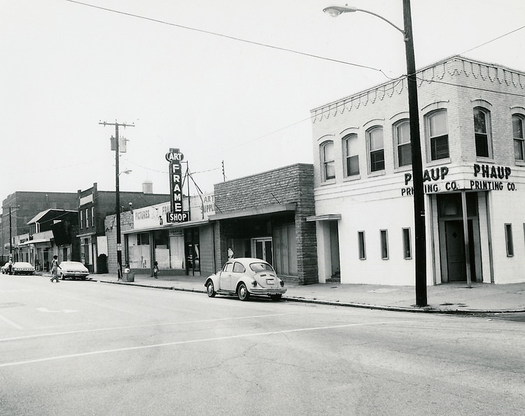 Survey crews are first in a long schedule of activities for waterfront development, 1970s