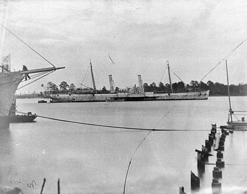 Norfolk, Va. Steamer U.S.S. Fort Donelson, 1864