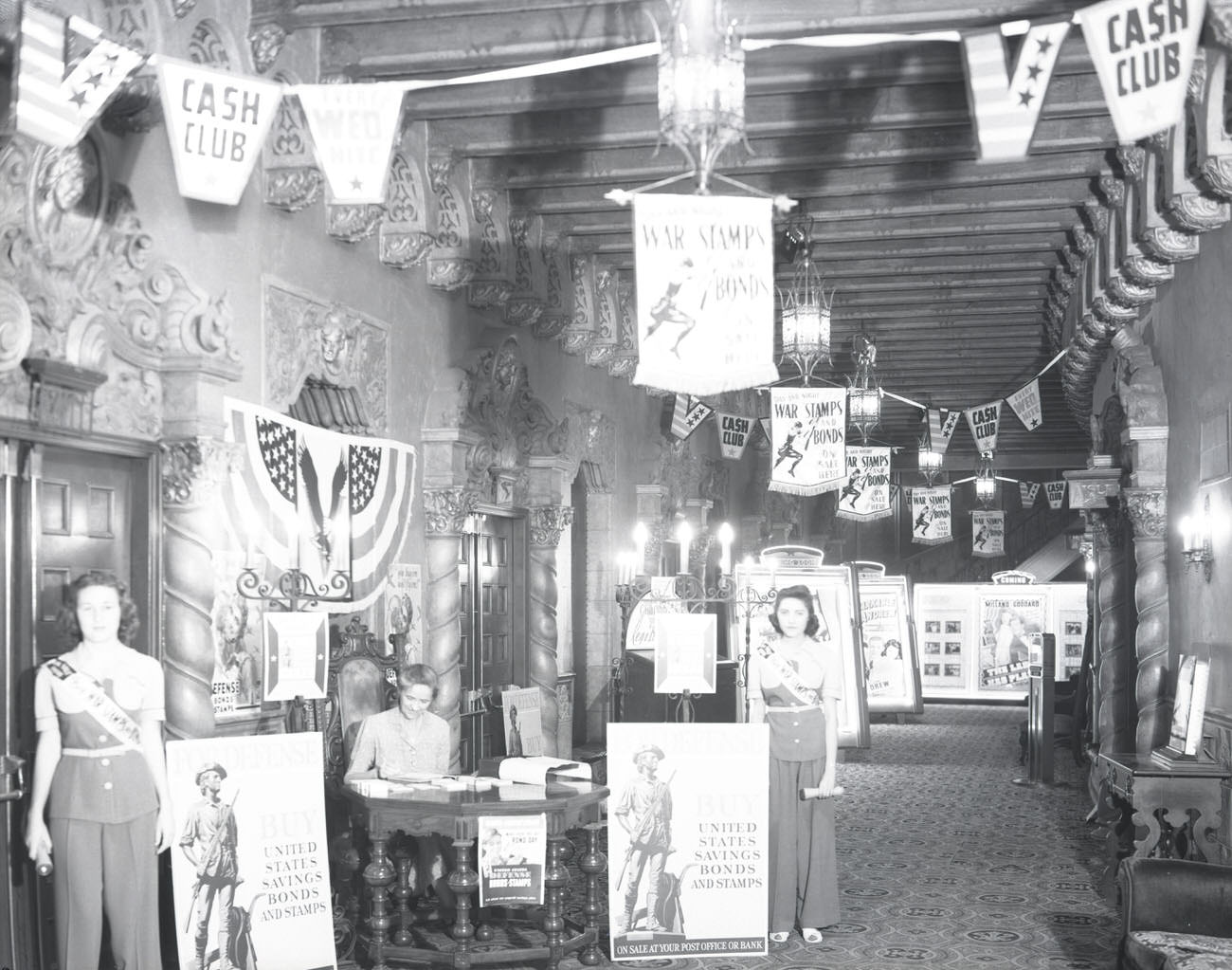War Bond and Stamp Promotion at the Orpeum Theater, 1942