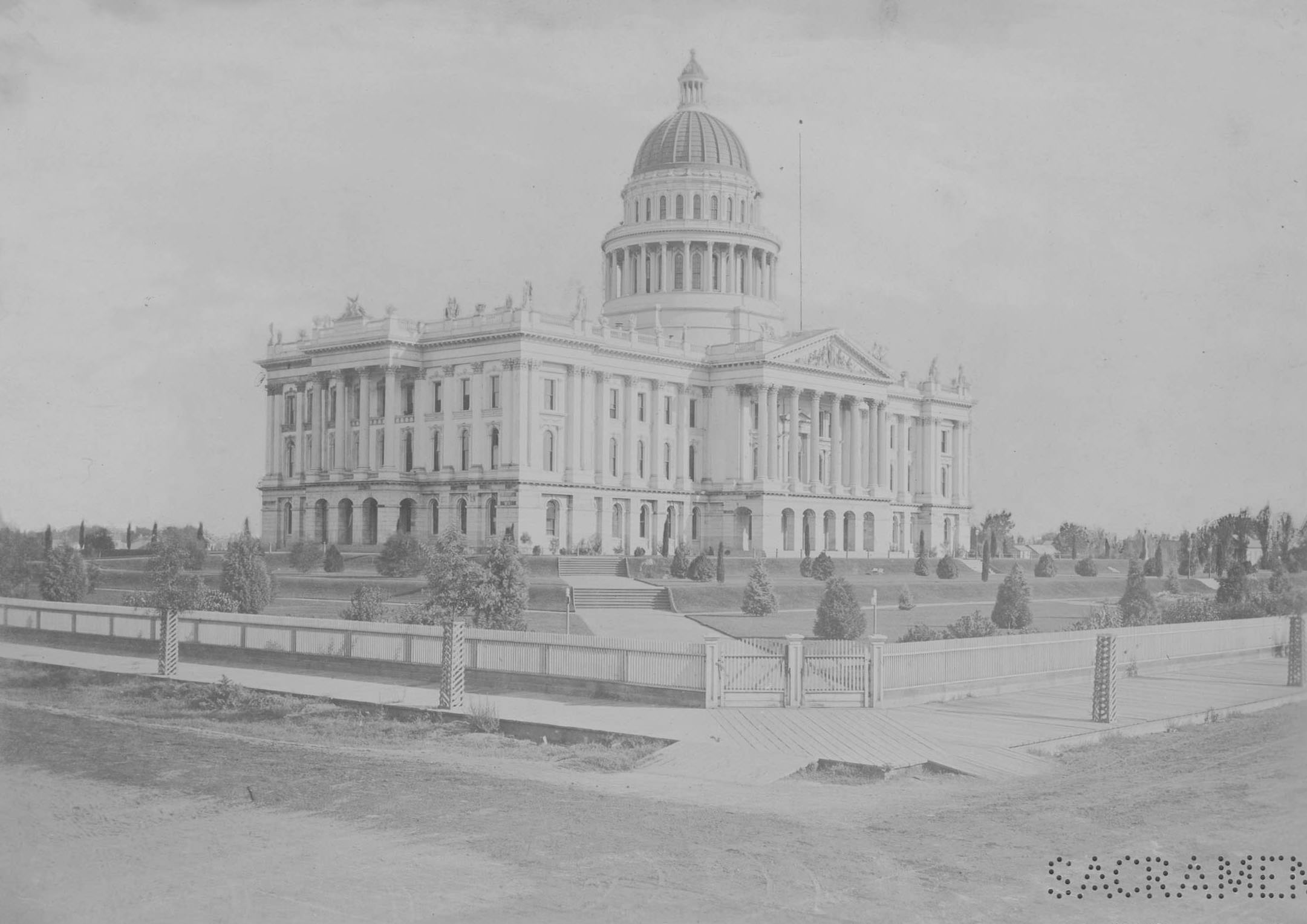 Central Pacific Railroad Shops, 1873