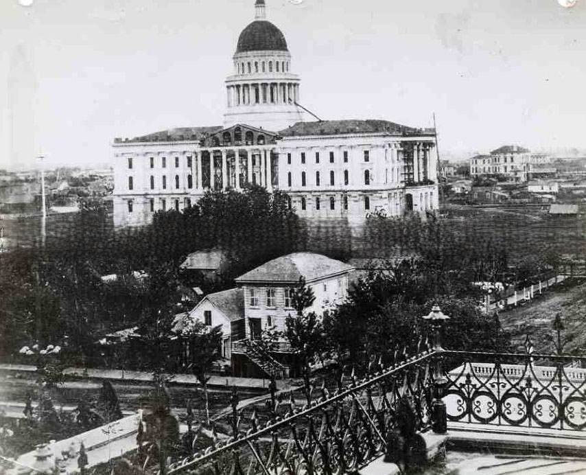 California State Capitol building, 1873