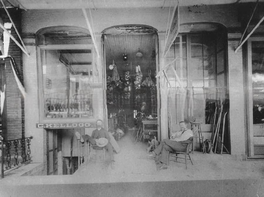 C. Kellogg hardware store, 1870