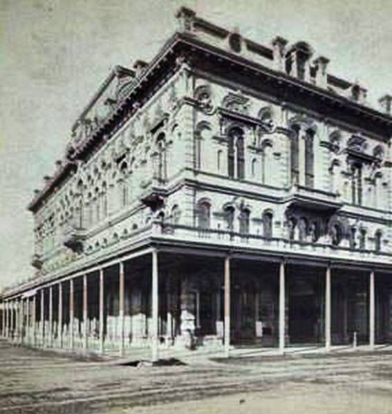 Sacramento, Odd Fellows' Hall. No. 1594, 1870s