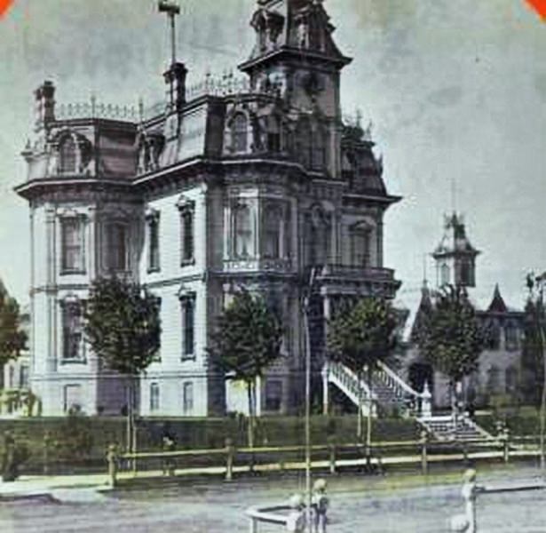 Mansion of A. Galletin, Sacramento, 1879