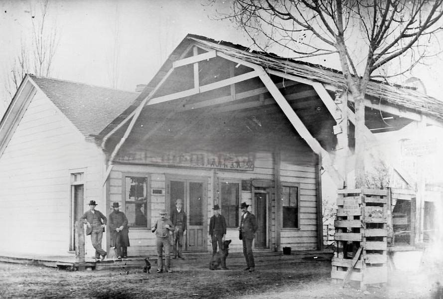 Store, Weinstock & Lubin, Proprietors at 400 K Street, Sacramento, 1870