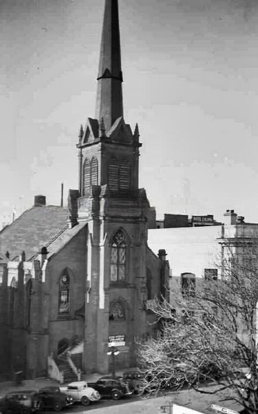 Exterior view of the Sunderland Family home, 1872