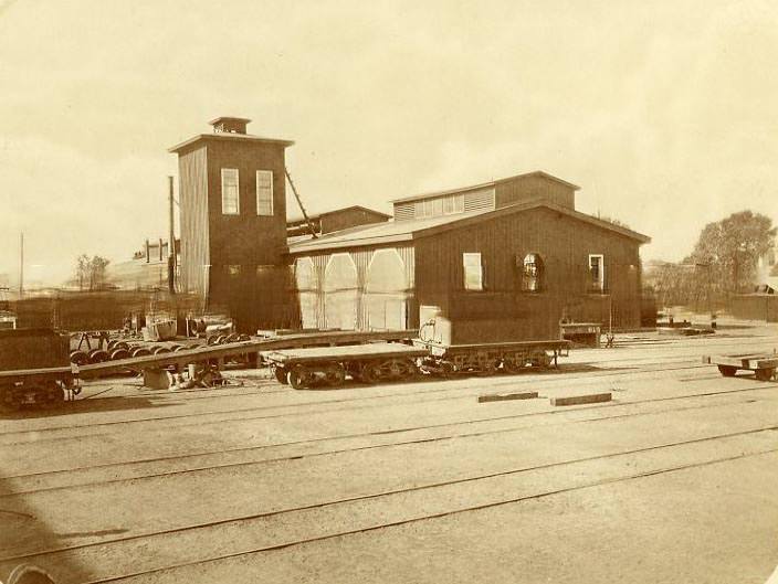 John Bruener Furniture Ware Rooms at 160 K Street, 1870