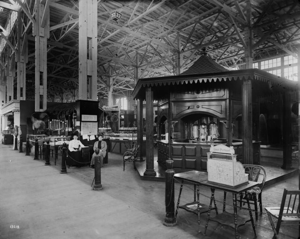 Haiti exhibited its forestry products and ornamental plants and flowers in the Forestry, Fish and Game building at the Louisiana Purchase Exposition, 1904