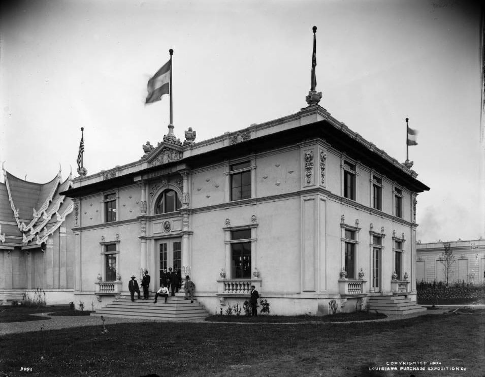 St. Louis architect Guy C. Mariner designed the Nicaragua building at the Louisiana Purchase Exposition, 1904