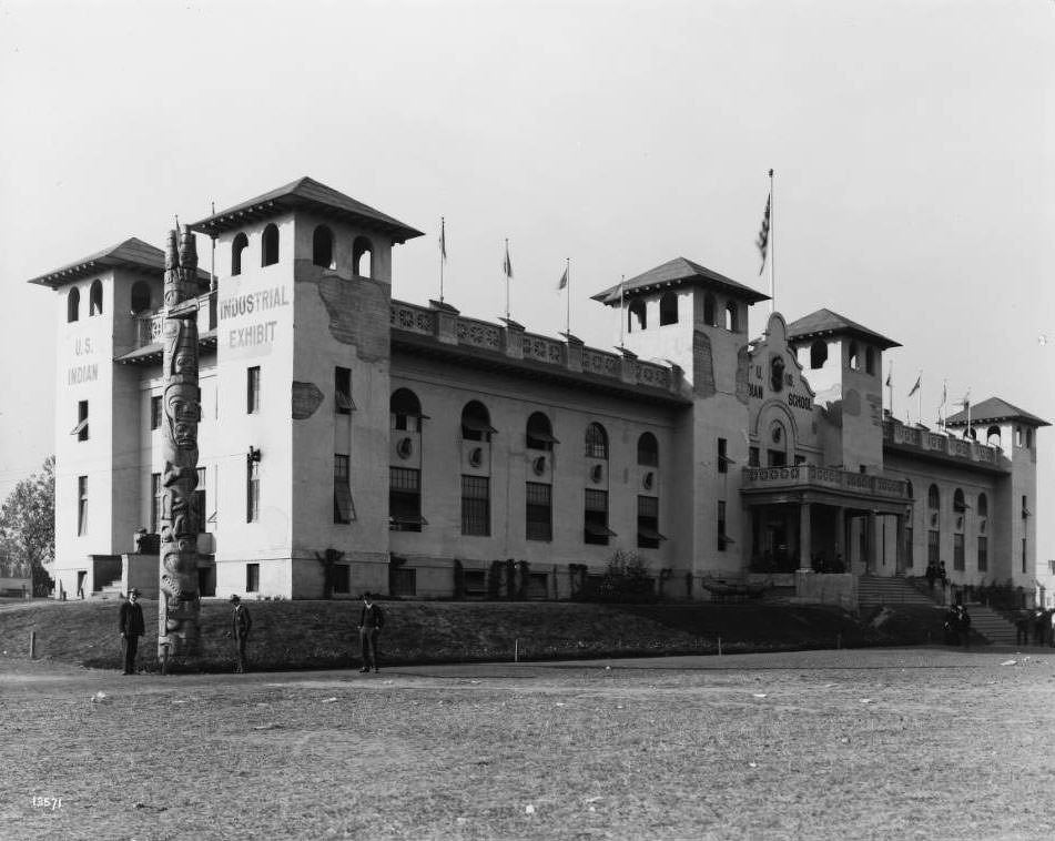 The Indian School was under the administration of the United States Indian Office, 1904