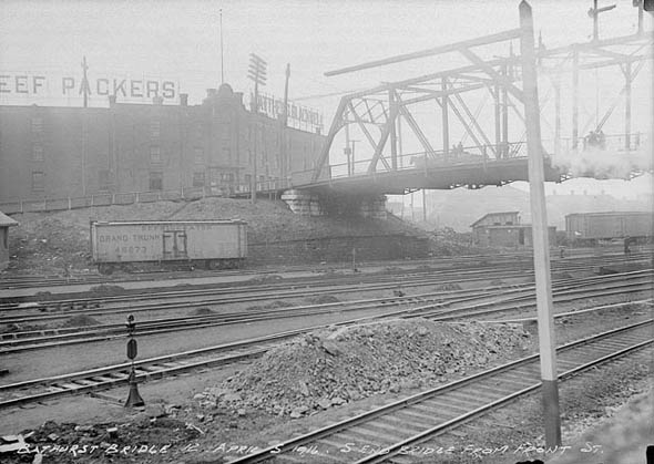 Bathurst Street Bridge, 1910s