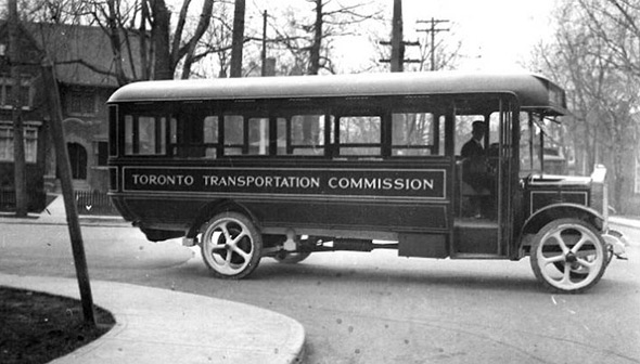 TTC Bus, 1923