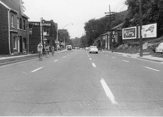 Davenport Road, looking west, 1950s