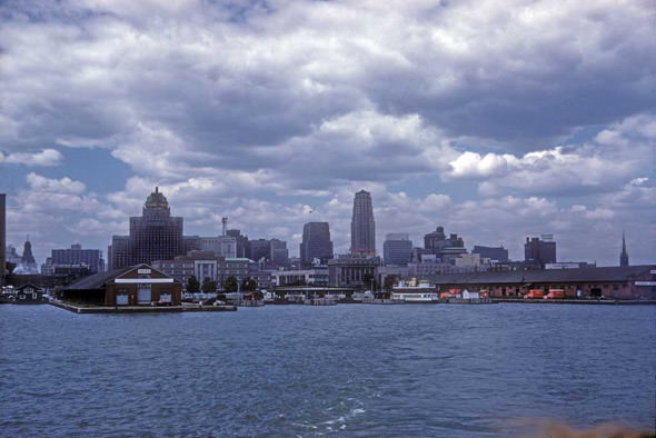 Another very different-looking skyline, 1950s