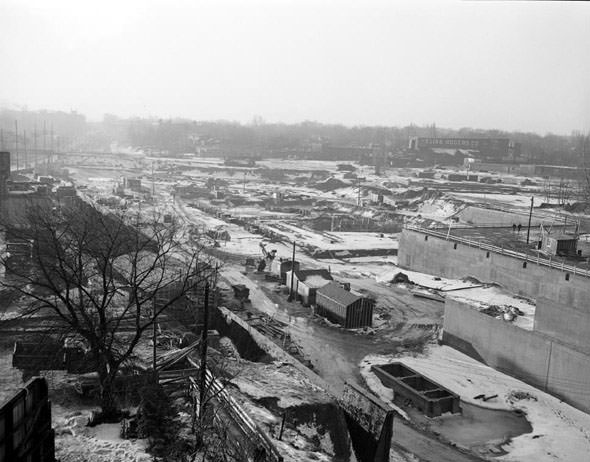 The Davisville Yards, 1950s
