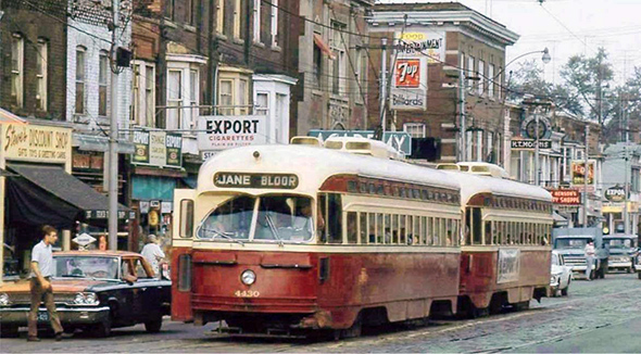 Bloor near St. Clarens, 1966