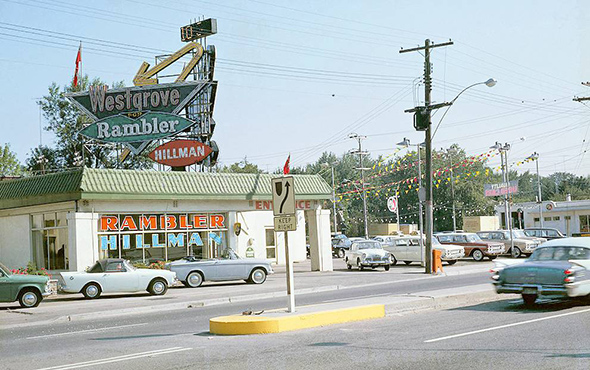 Bloor and Islington, 1966