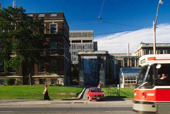 The University of Toronto campus at College.1990s