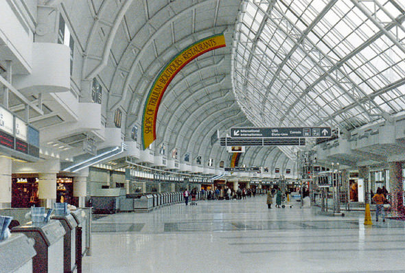New Terminal at Pearson Airport.1990s