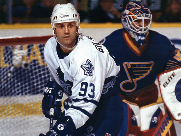 Doug Gilmour as a Maple Leaf,1990s