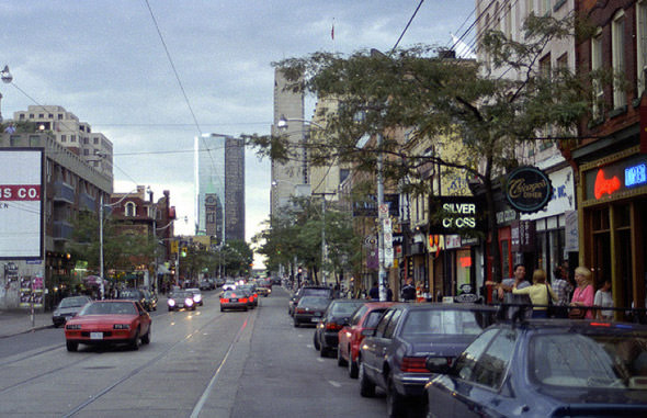 Queen Street, looking east.1990s