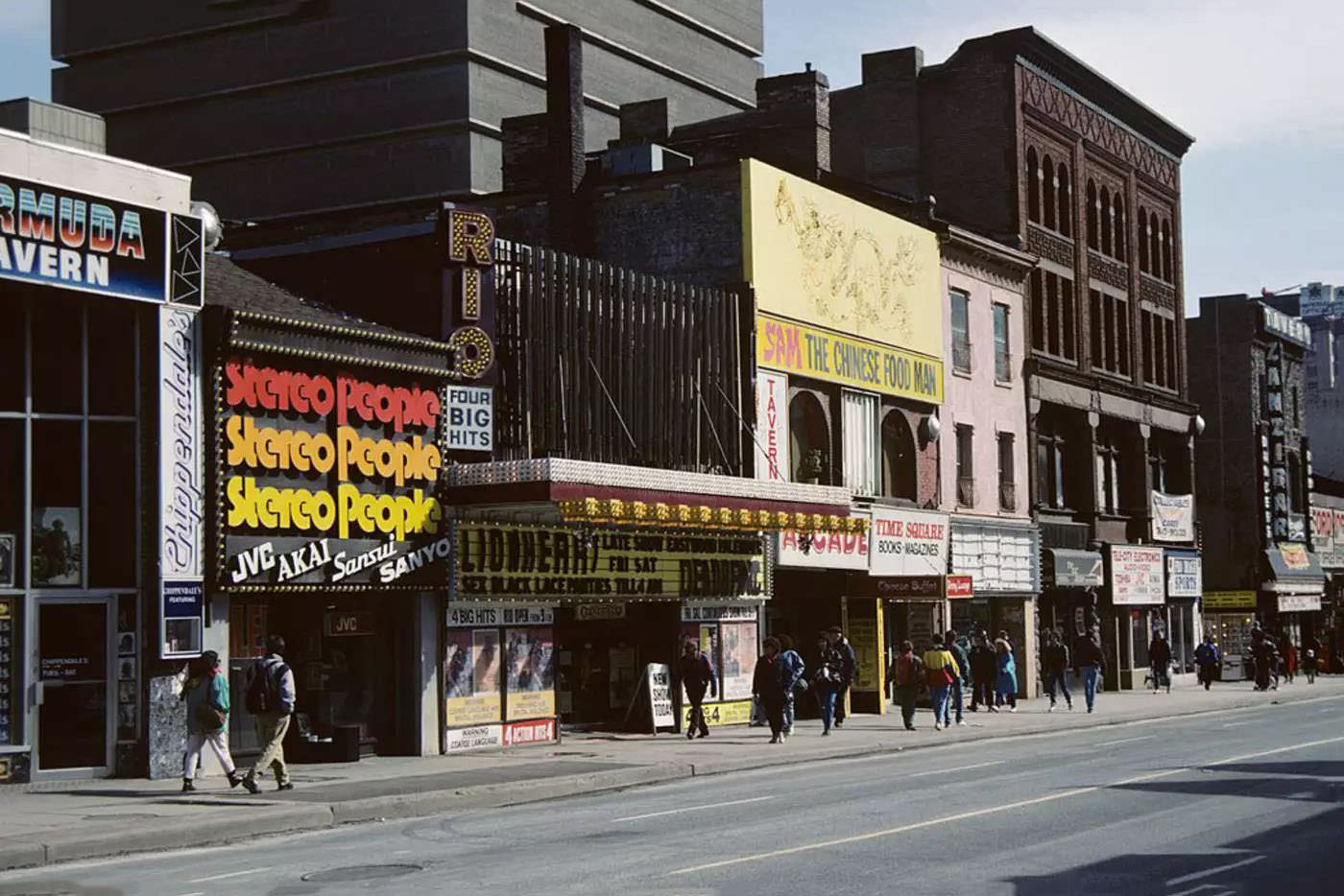 Near Yonge and Elm.1990s