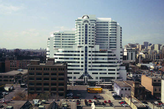 The Hyatt Regency hotel on King West.1990s