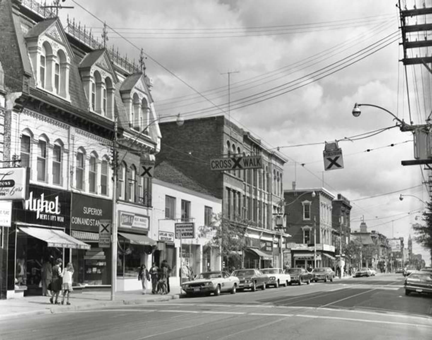 Queen St. W. and Portland St., summer of 1976.
