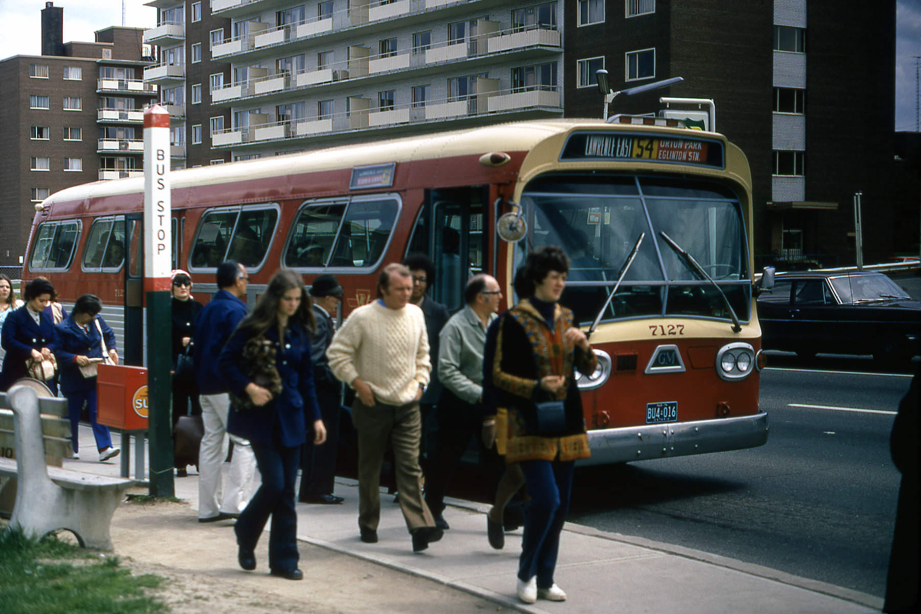 Lawrence Avenue East & Don Mills Road, 1973